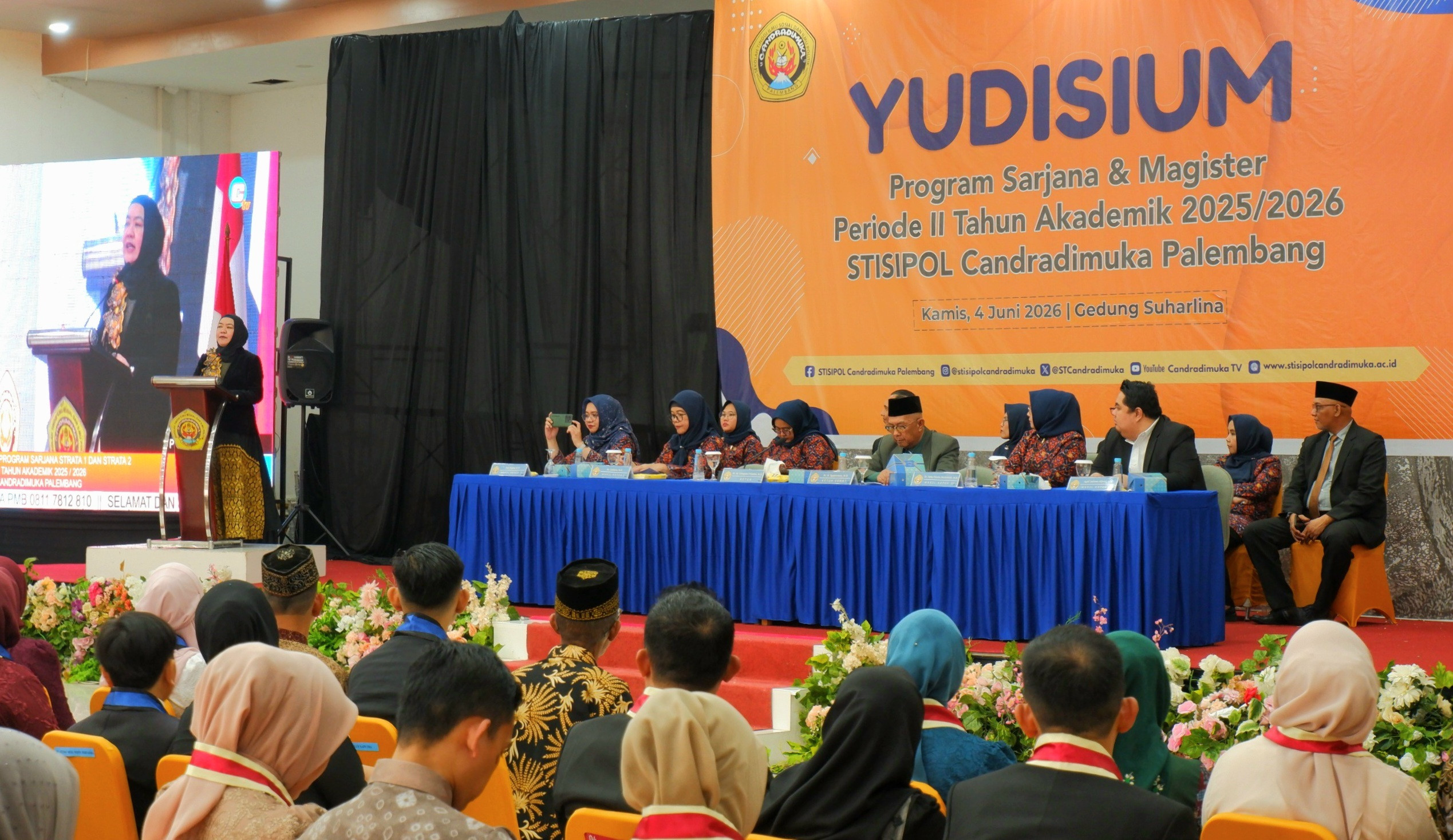 Yudisium Program Sarjana & Magister Periode II Tahun Akademik 2025/2026 STISIPOL Candradimuka